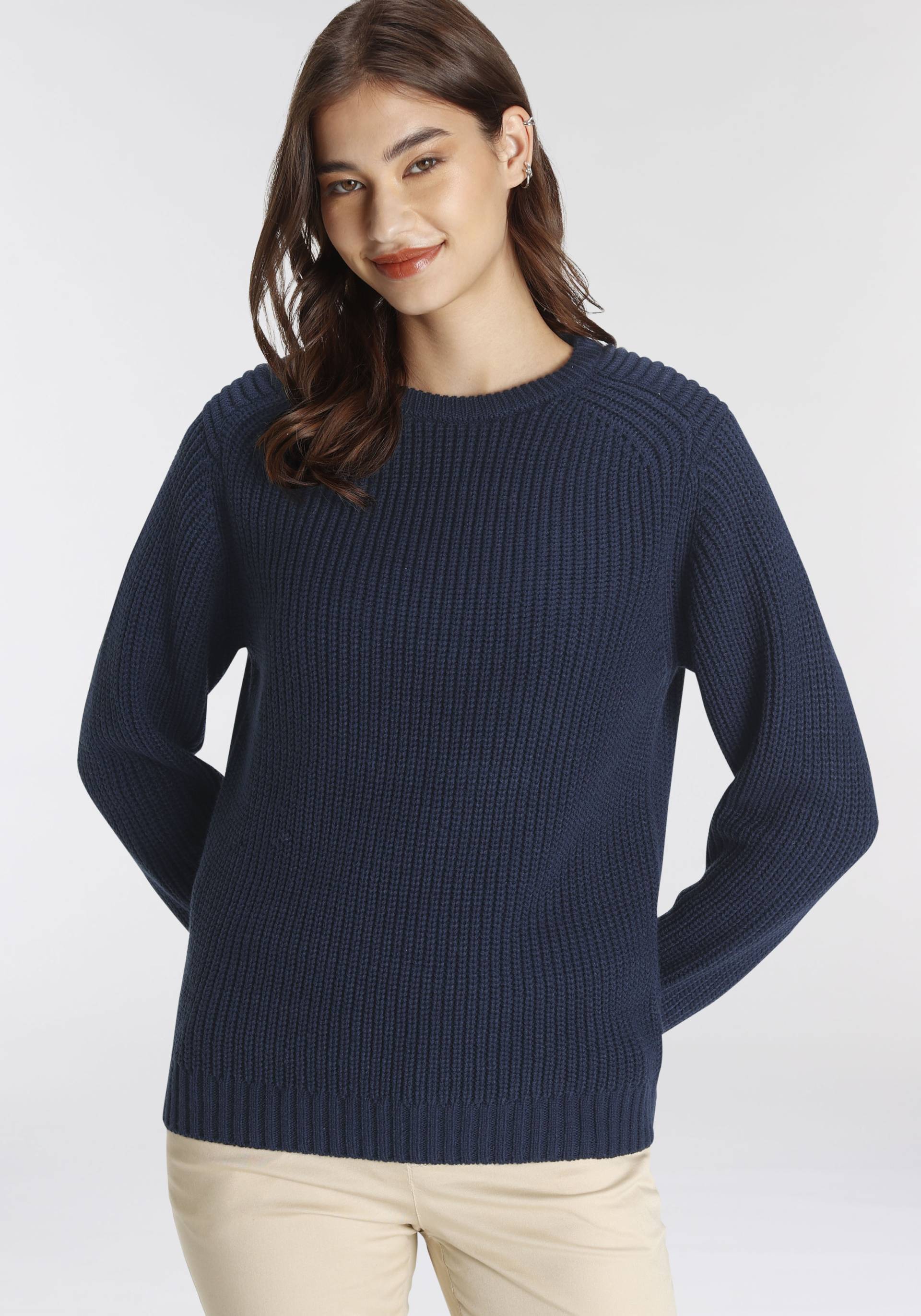 AJC Strickpullover, in schöner Strick-Optik AJC Strickpullover, in schöner Strick-Optik von AJC
