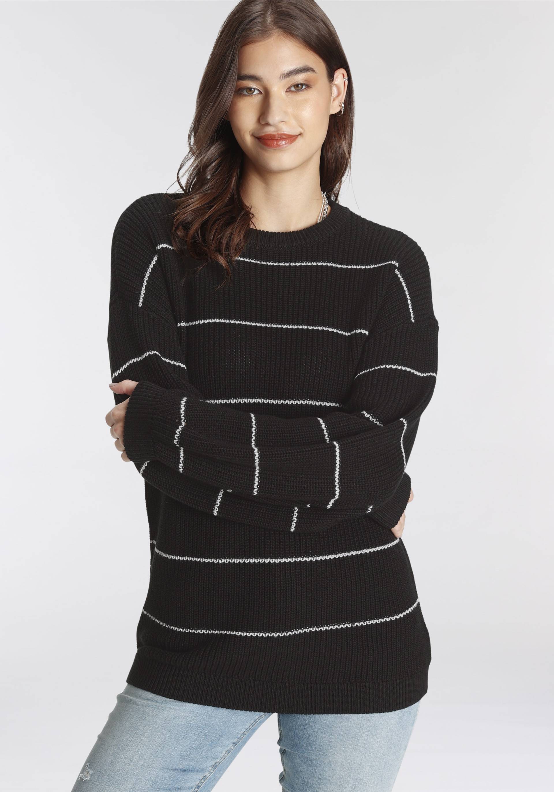 AJC Strickpullover, mit Streifen AJC Strickpullover, mit Streifen von AJC