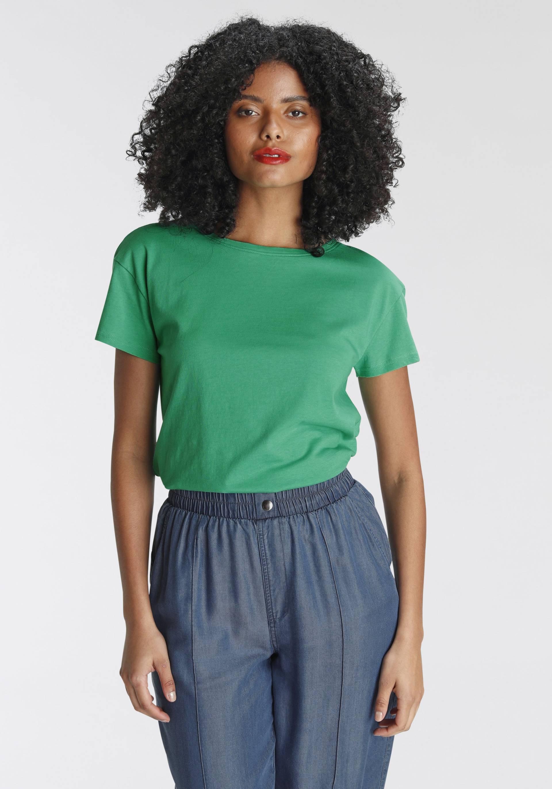 AJC T-Shirt, oversize Passform, Basic, aus Baumwolle AJC T-Shirt, oversize Passform, Basic, aus Baumwolle von AJC