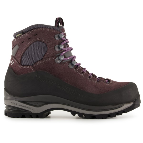 AKU - Women's Superalp GTX - Bergschuhe Gr 7 - Wide grau/lila von AKU