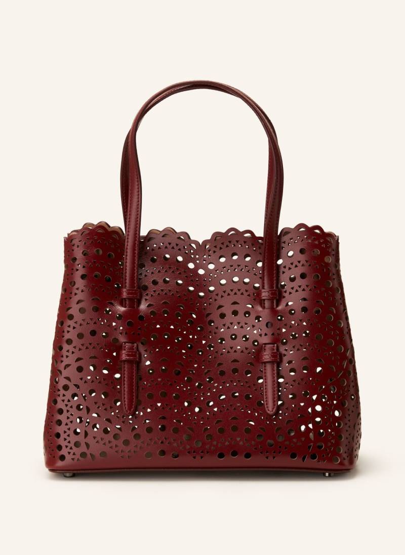 Alaïa Handtasche Mina 25 Mit Pouch rot von ALAÏA