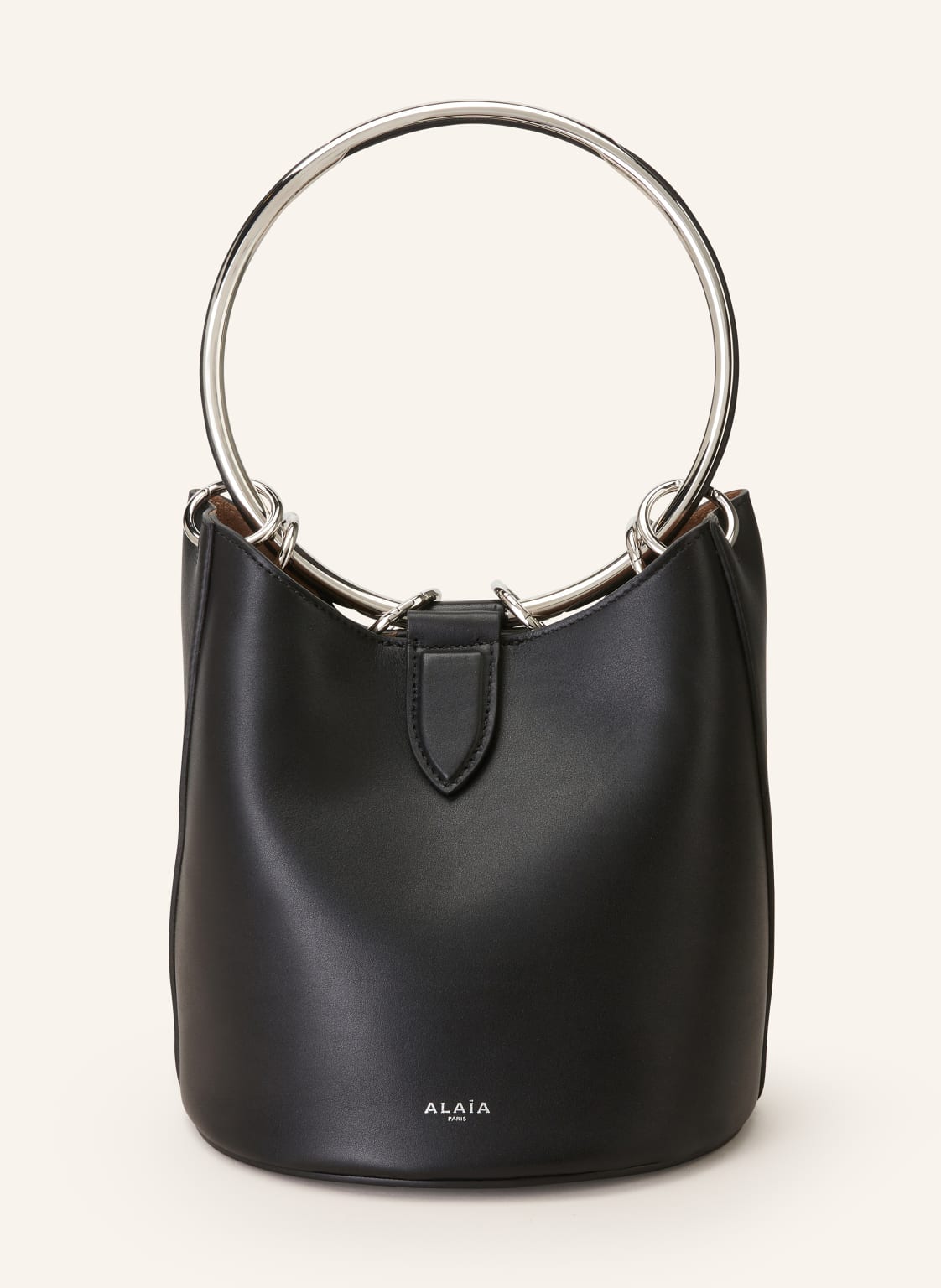 Alaïa Handtasche Ring Medium Mit Pouch schwarz Alaïa Handtasche Ring Medium Mit Pouch schwarz von ALAÏA