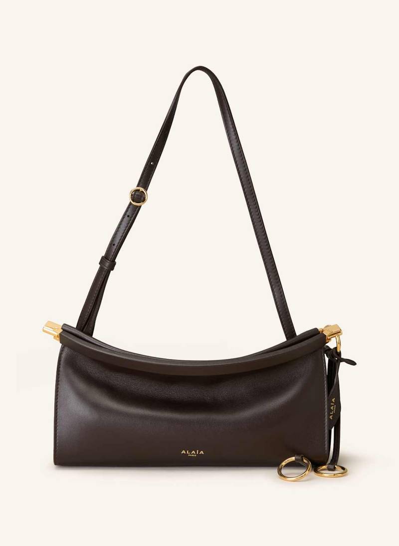 Alaïa Schultertasche Le Click Small braun von ALAÏA
