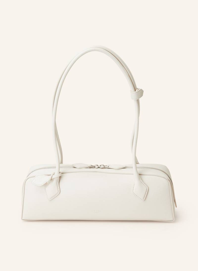 Alaïa Schultertasche Le Teckel Medium weiss von ALAÏA