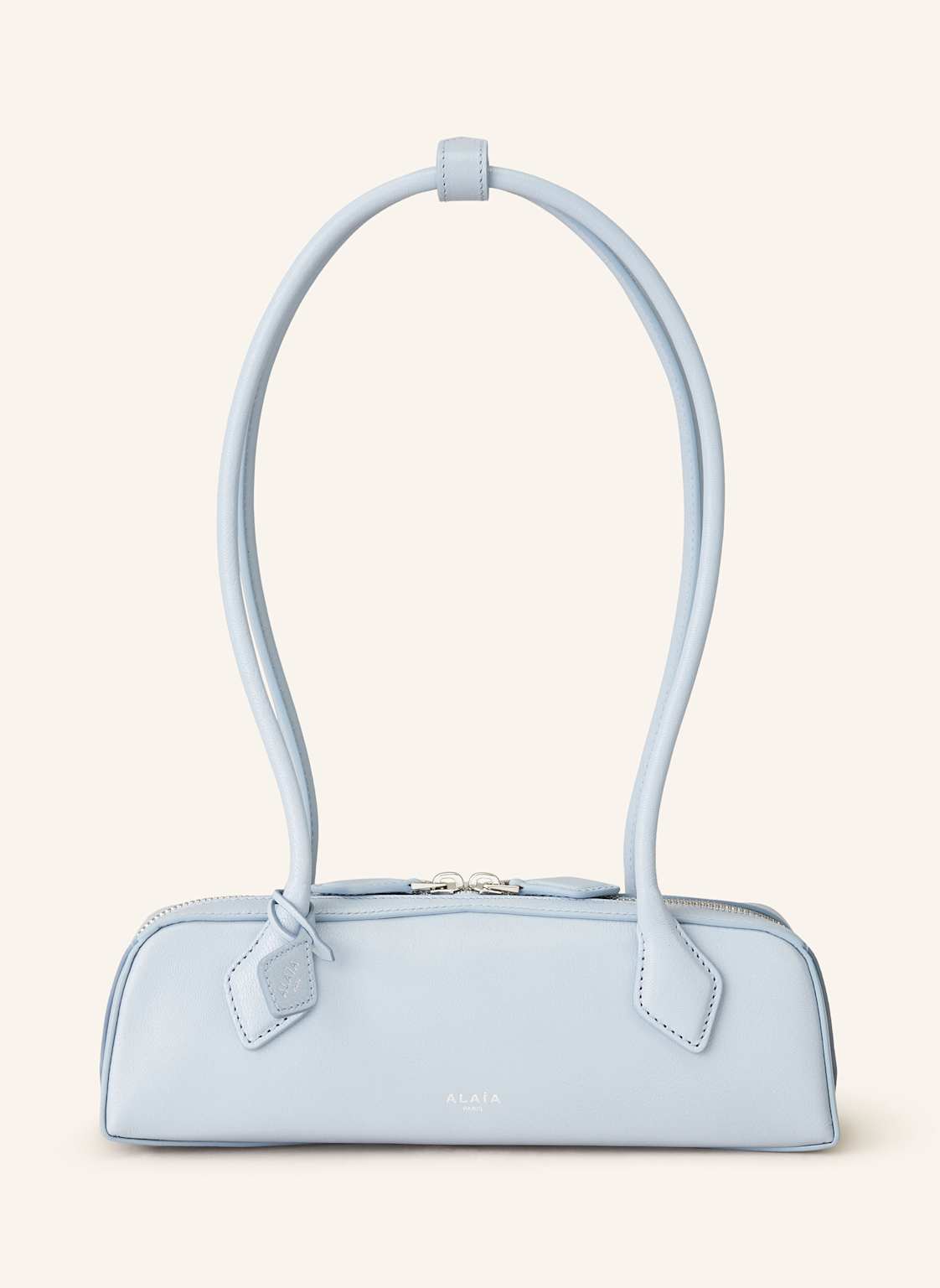 Alaïa Schultertasche Le Teckel Small blau von ALAÏA