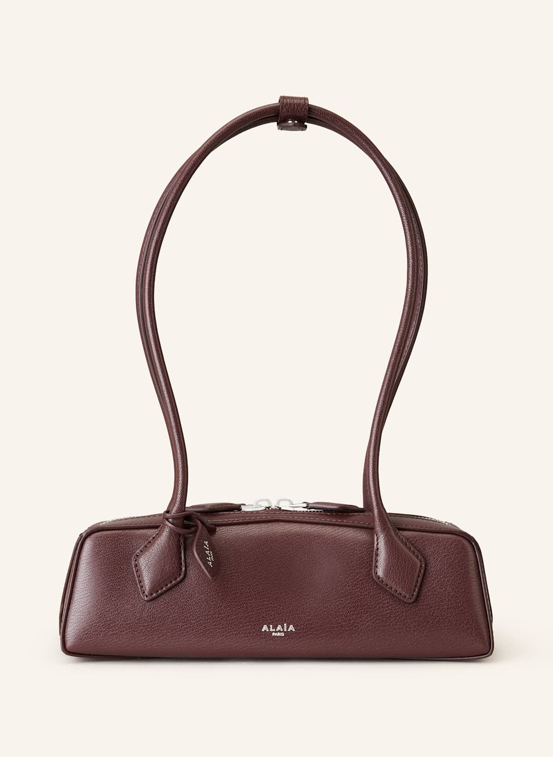 Alaïa Schultertasche Le Teckel Small rot von ALAÏA