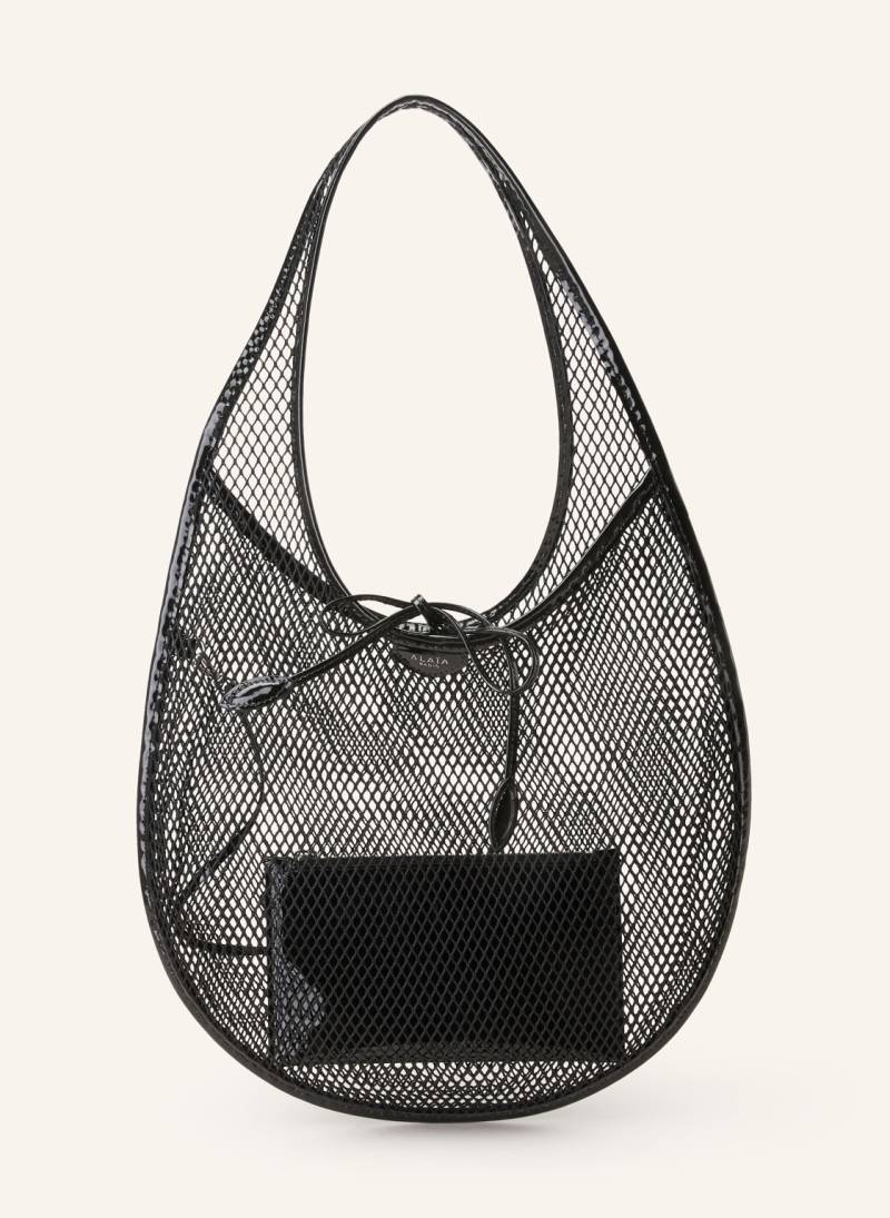 Alaïa Schultertasche One Piece M Mit Pouch schwarz von ALAÏA