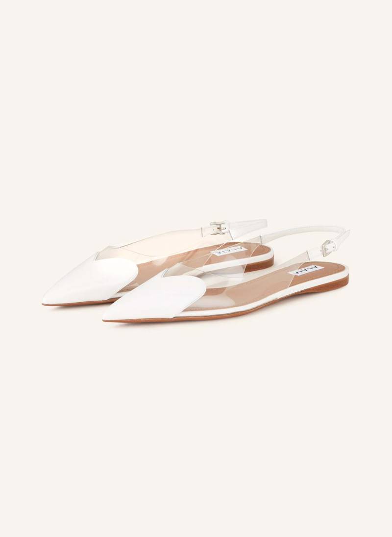 Alaïa Slingballerinas weiss von ALAÏA