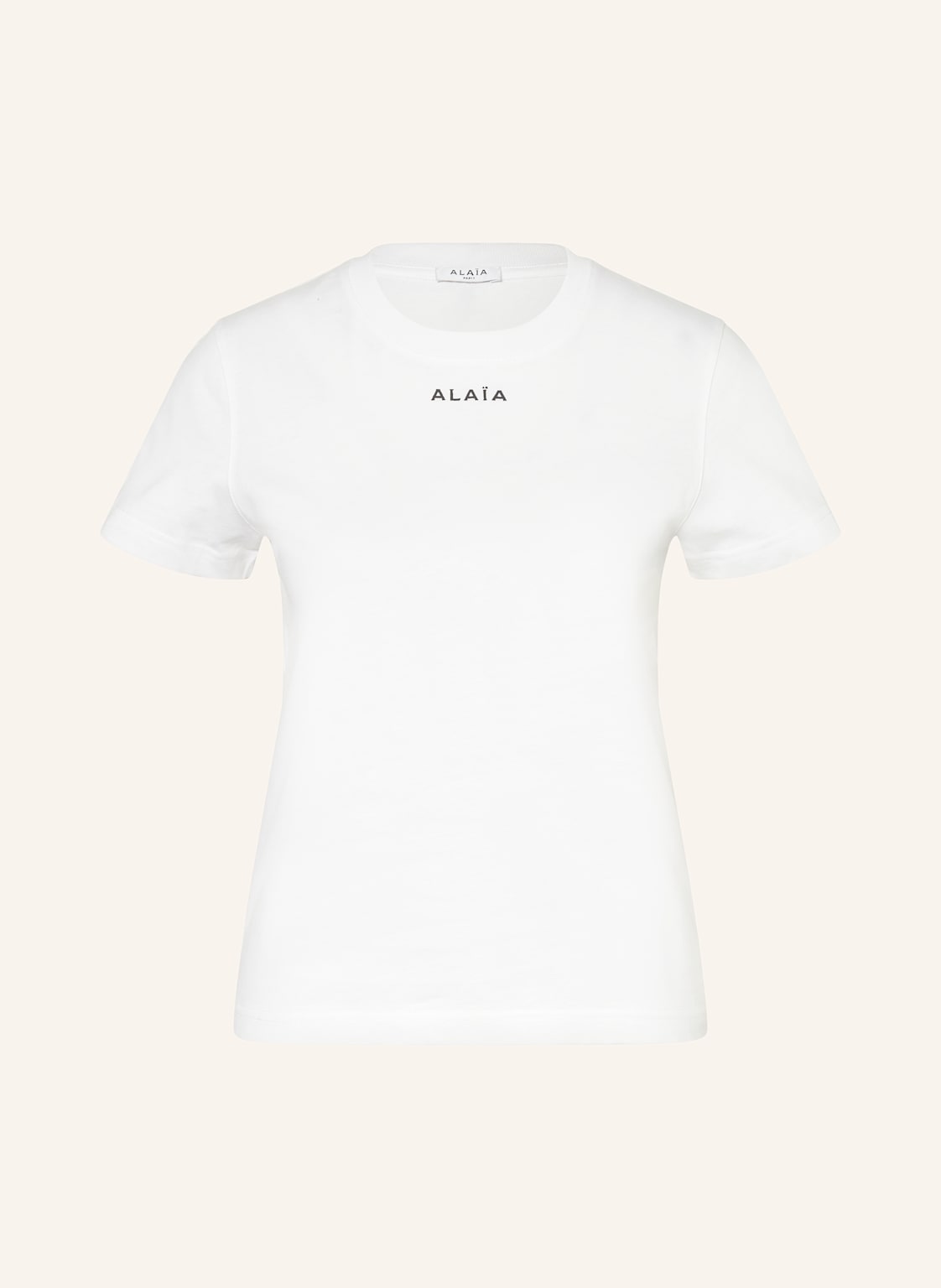 Alaïa T-Shirt weiss von ALAÏA