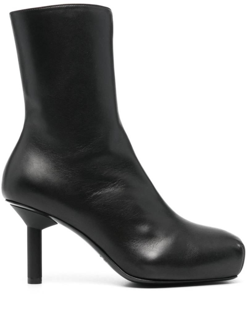 ALAINPAUL 85mm leather boots - Black von ALAINPAUL