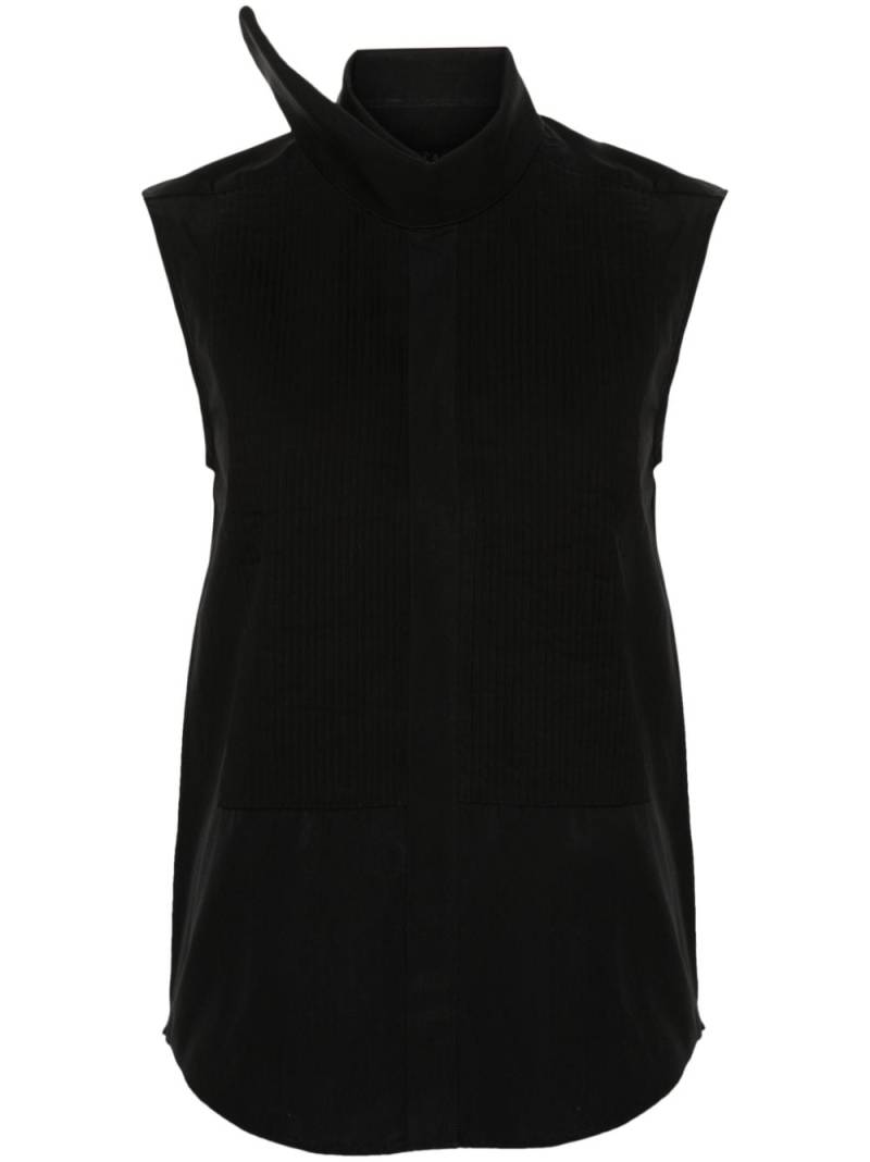 ALAINPAUL sleeveless shirt - Black von ALAINPAUL