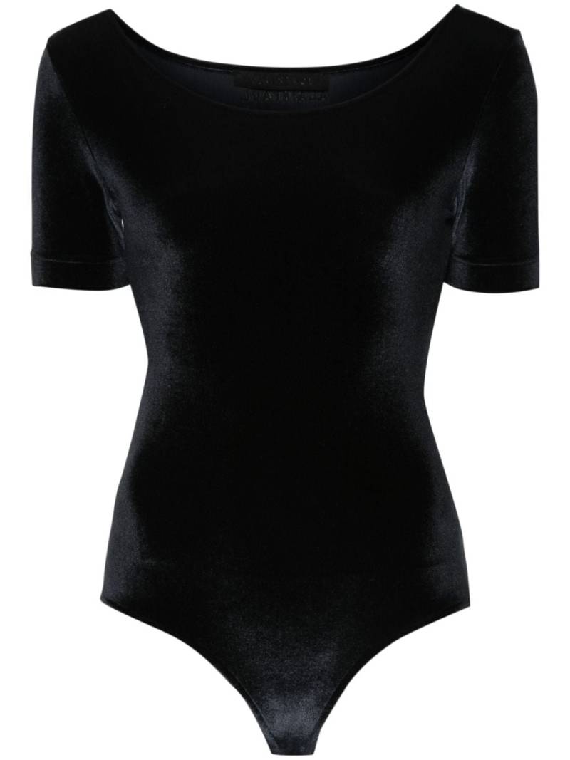 ALAINPAUL velvet bodysuit - Black von ALAINPAUL