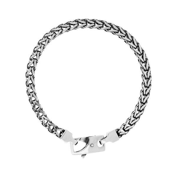 Silberarmband Spiga Kette Kette Damen Silber 21cm von ALBERT M.