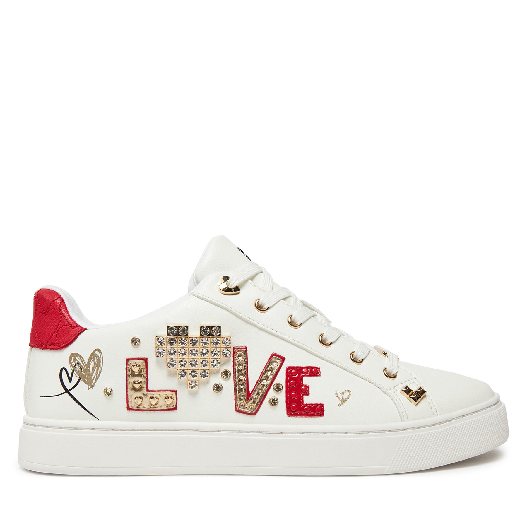 Sneakers Aldo Digiheart 13812565 Weiß von ALDO