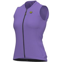 ALE Damen Radtrikot Color Block SL lila | XXL von ALE