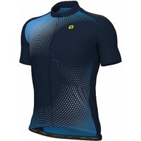 ALE Herren Radtrikot Optical dunkelblau | M von ALE