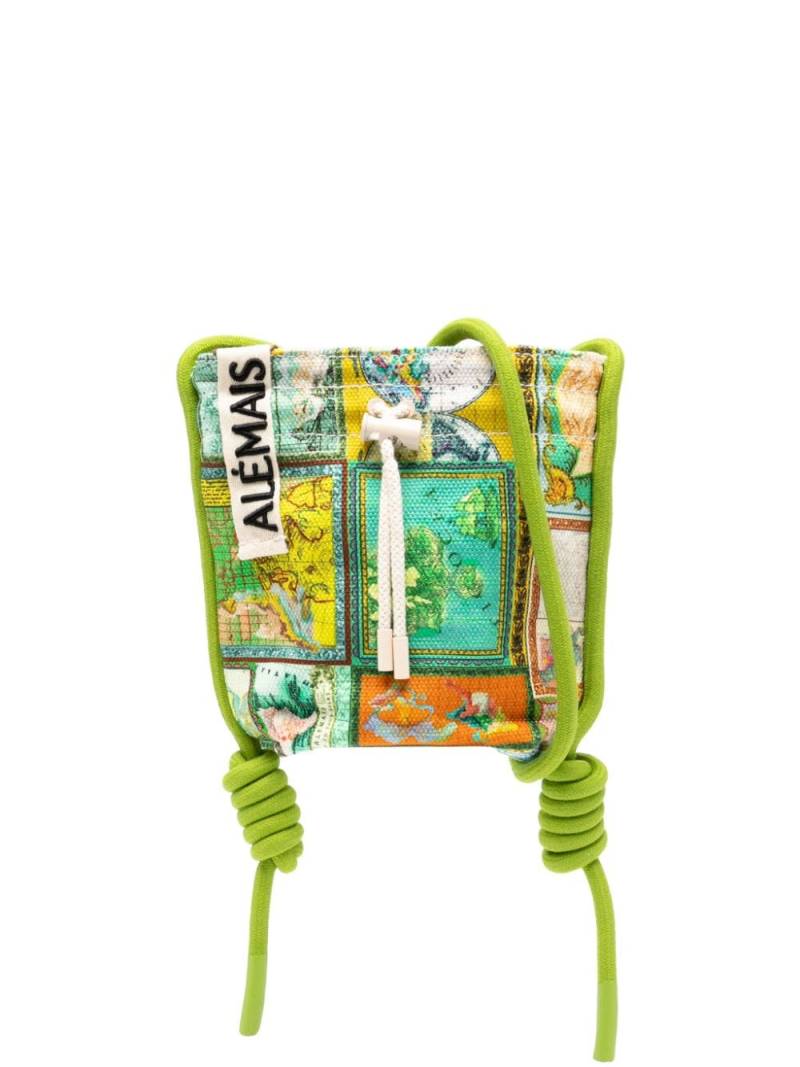 ALEMAIS Atlas mini crossbody bag - Green von ALEMAIS