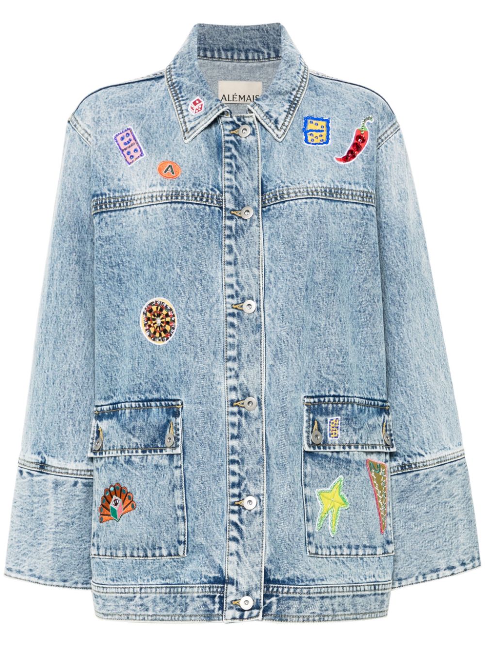 ALEMAIS Jacket denim jacket - Blue von ALEMAIS