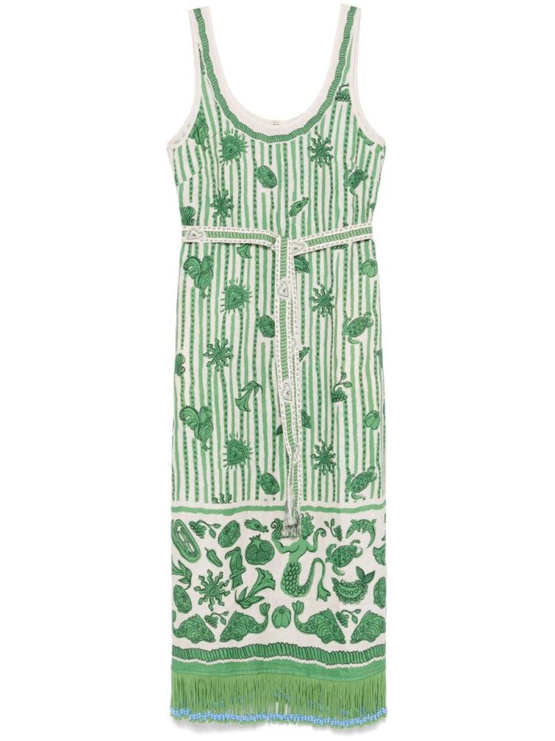 ALEMAIS Lula maxi dress - Green von ALEMAIS