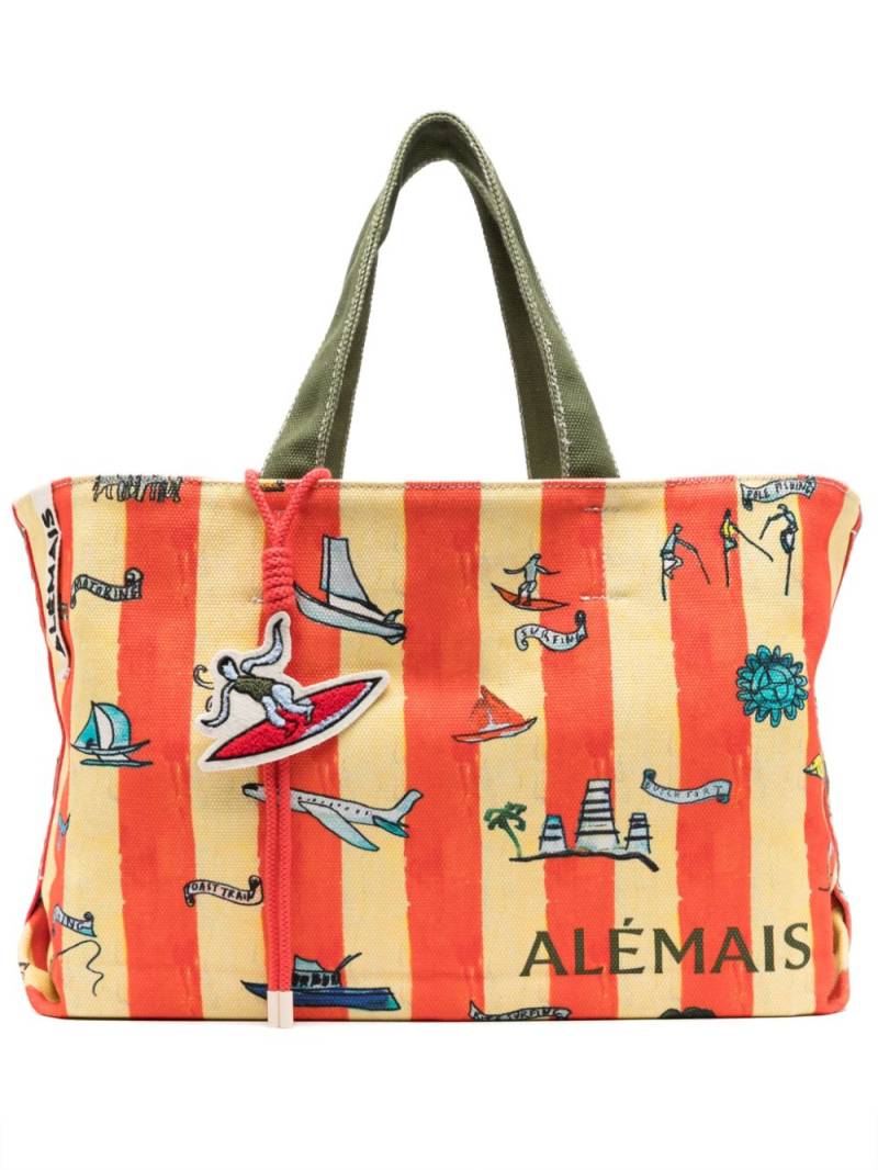 ALEMAIS Miki tote bag - Orange von ALEMAIS