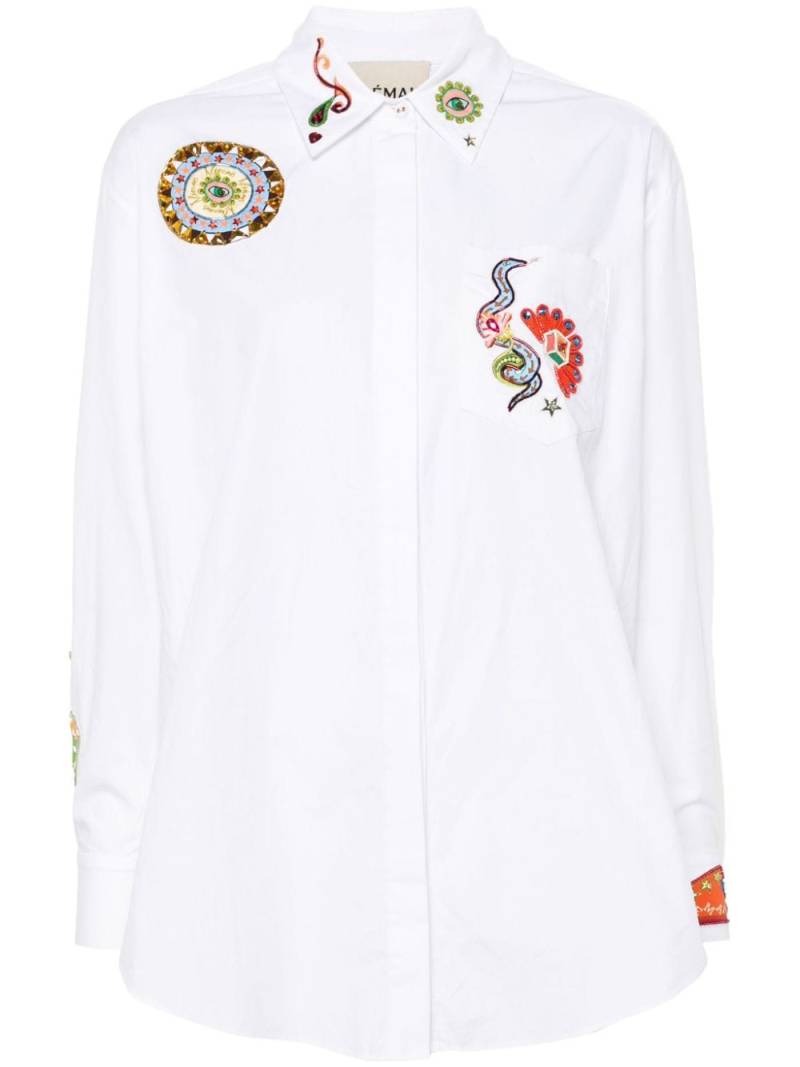 ALEMAIS Strike shirt - White von ALEMAIS