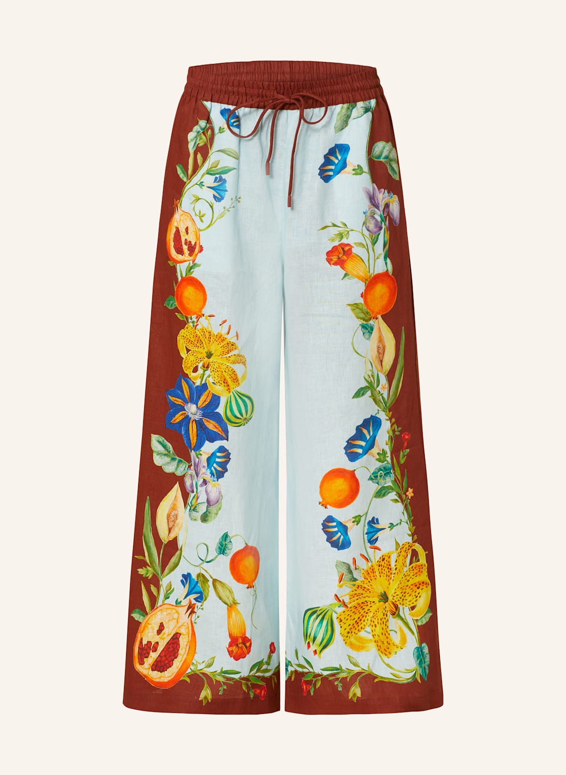 Alémais Marlenehose Aus Leinen blau Alémais Marlenehose Aus Leinen blau von ALÉMAIS
