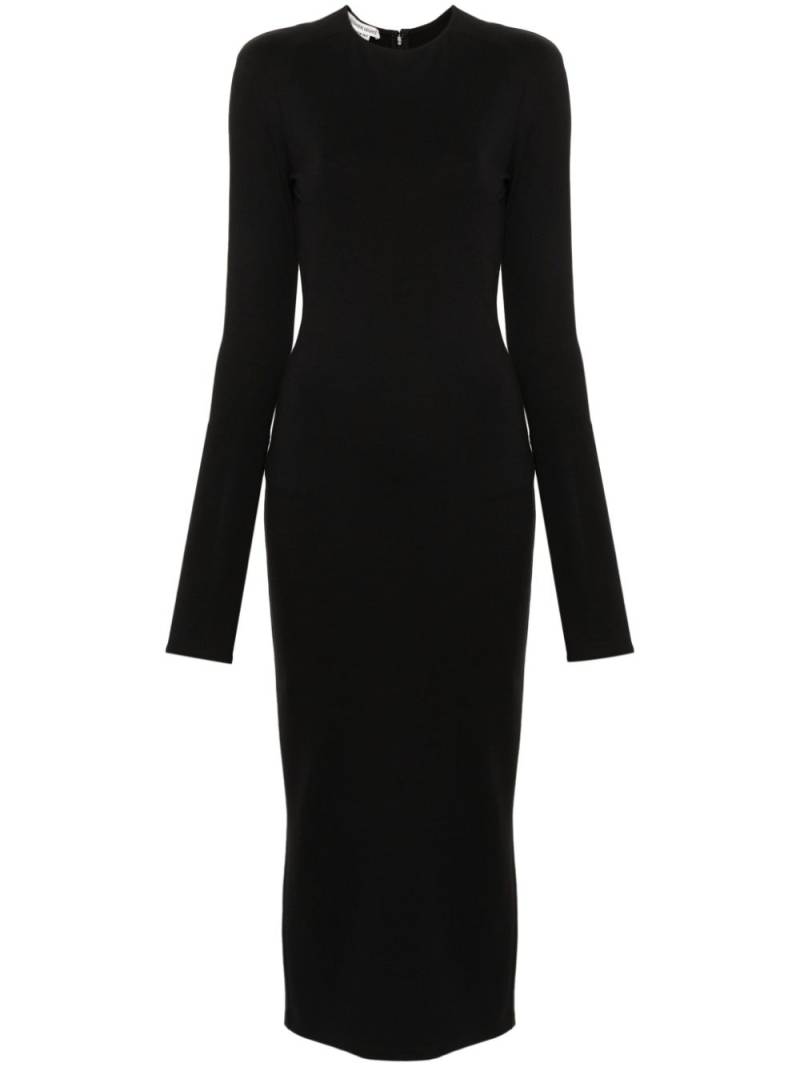 ALESSANDRO VIGILANTE cut-out midi dress - Black von ALESSANDRO VIGILANTE