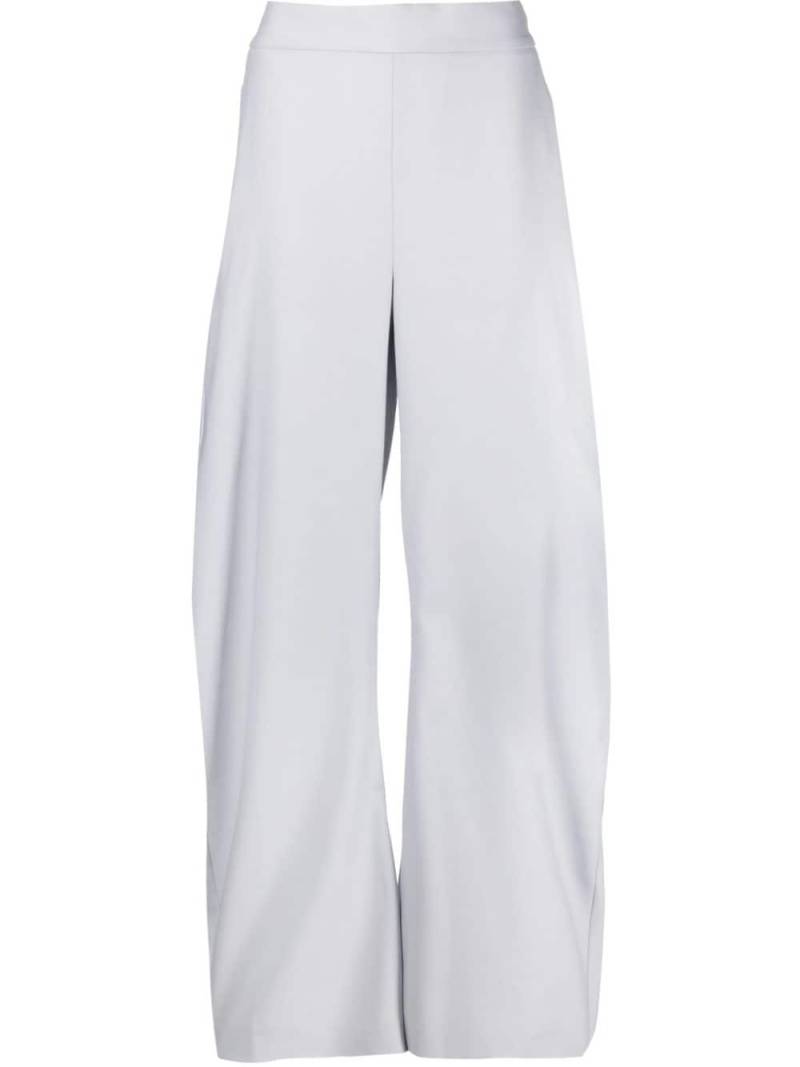 ALESSANDRO VIGILANTE high-waisted wide-leg trousers - Grey von ALESSANDRO VIGILANTE