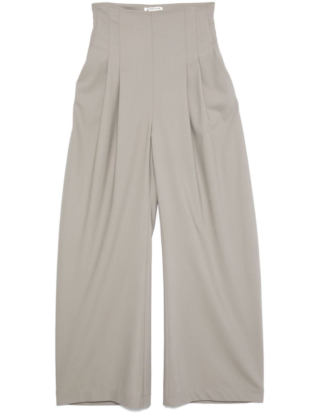 ALESSANDRO VIGILANTE pleat-detail trousers - Neutrals von ALESSANDRO VIGILANTE