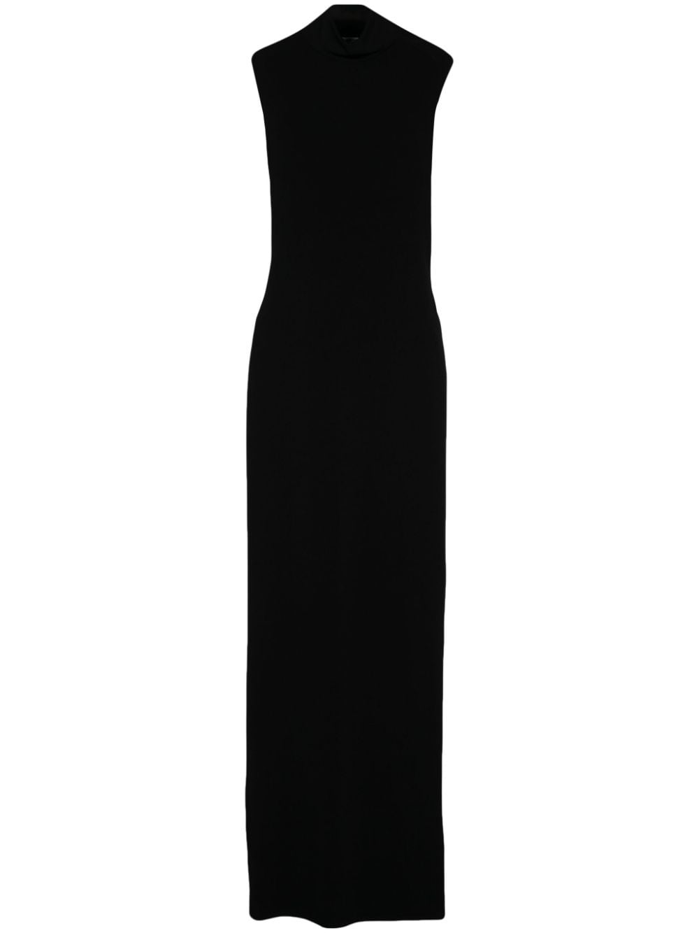 ALESSANDRO VIGILANTE sleeveless maxi dress - Black von ALESSANDRO VIGILANTE