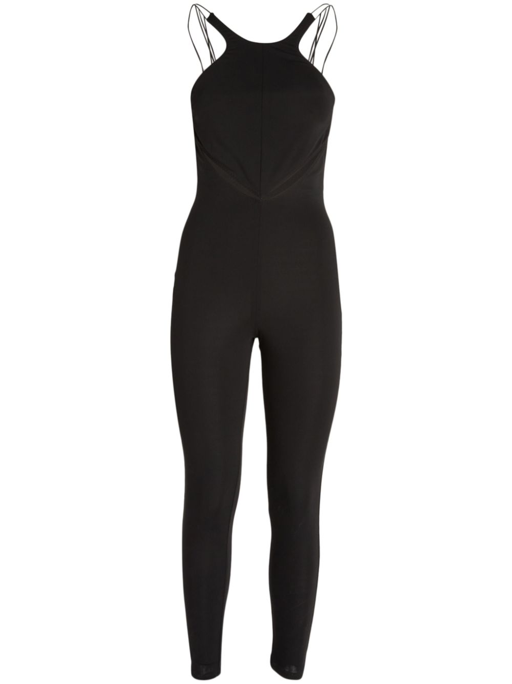 ALESSANDRO VIGILANTE straight-leg jumpsuit - Black von ALESSANDRO VIGILANTE