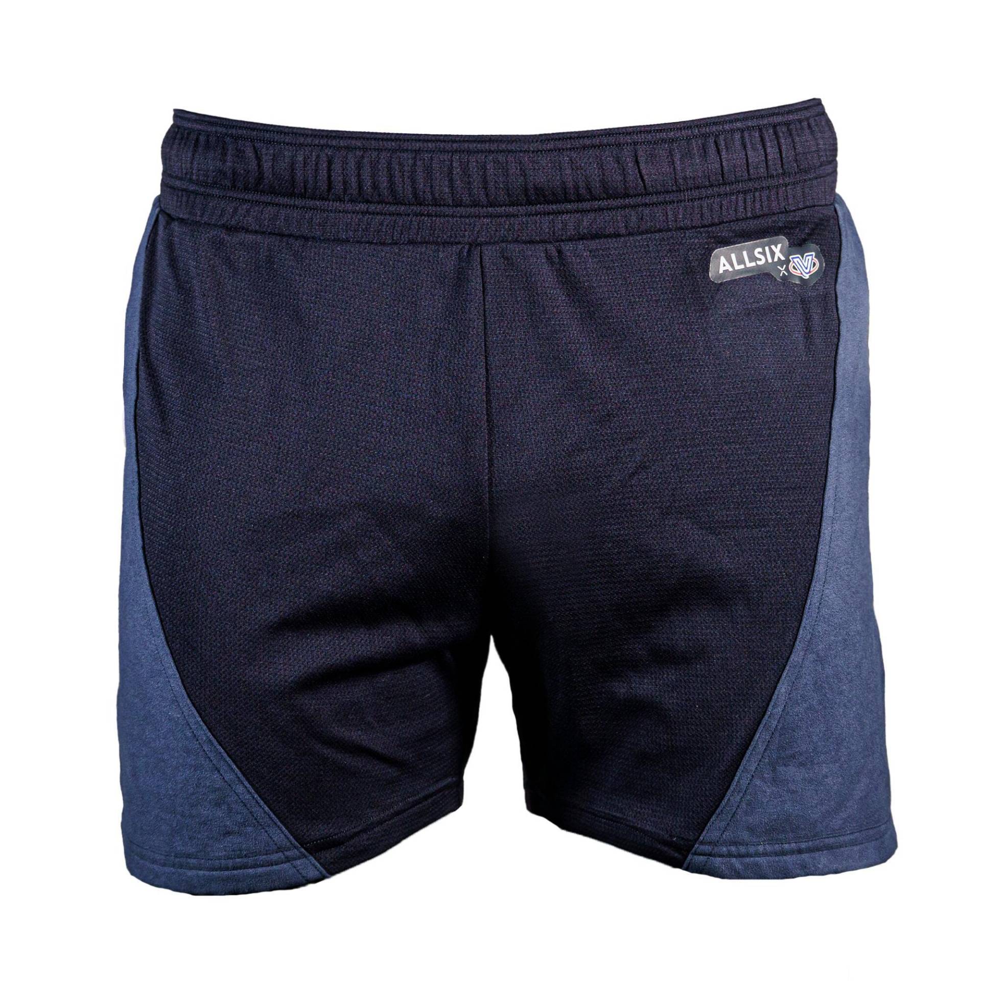 Shorts - Sprint Damen Blau Bedruckt M von ALLSIX