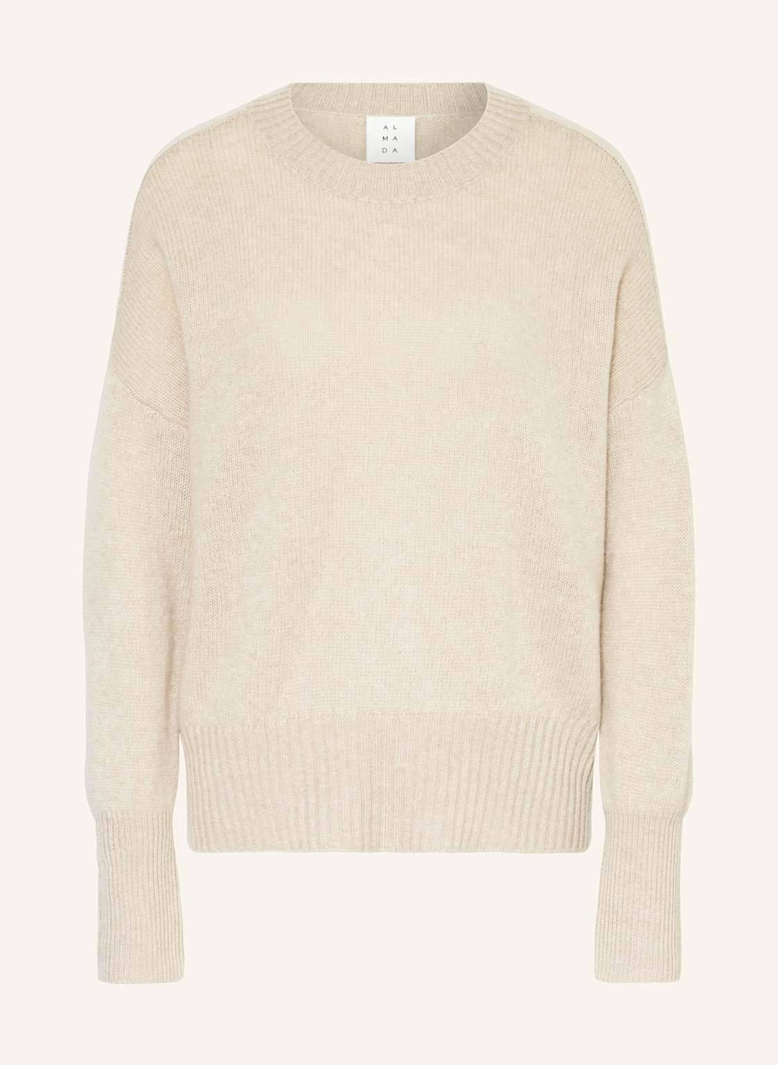 Almada Label Cashmere-Pullover Mica beige von ALMADA LABEL