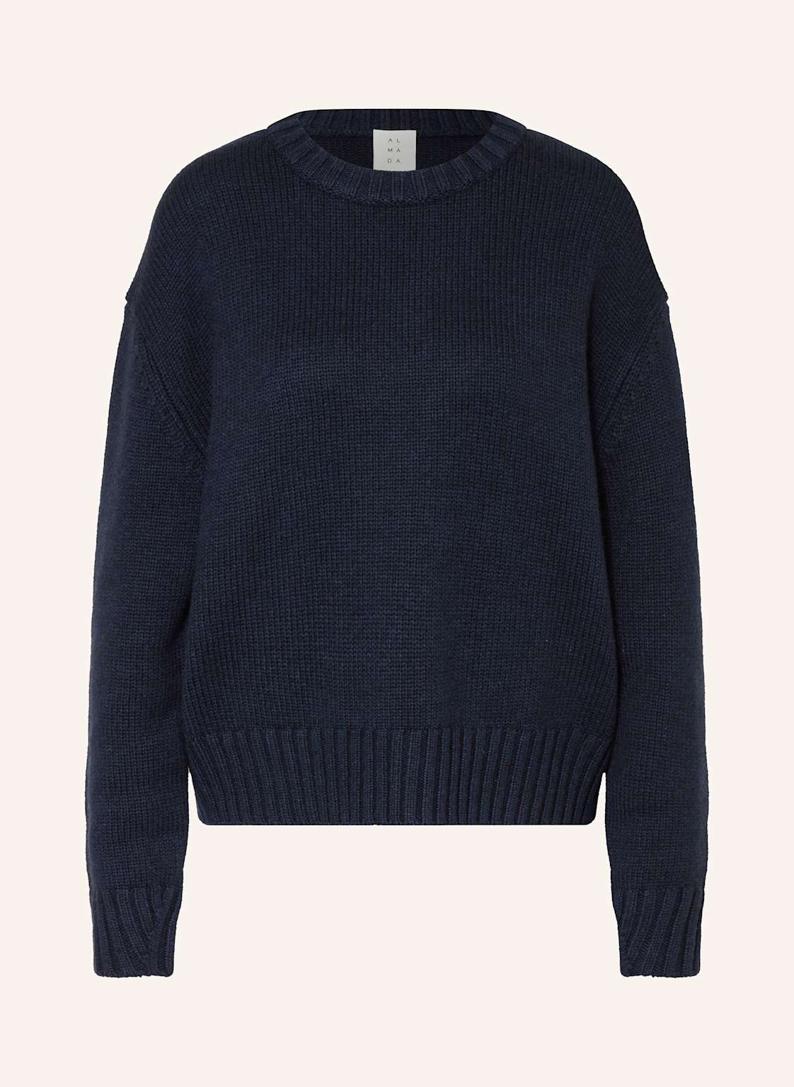 Almada Label Pullover Cru blau von ALMADA LABEL