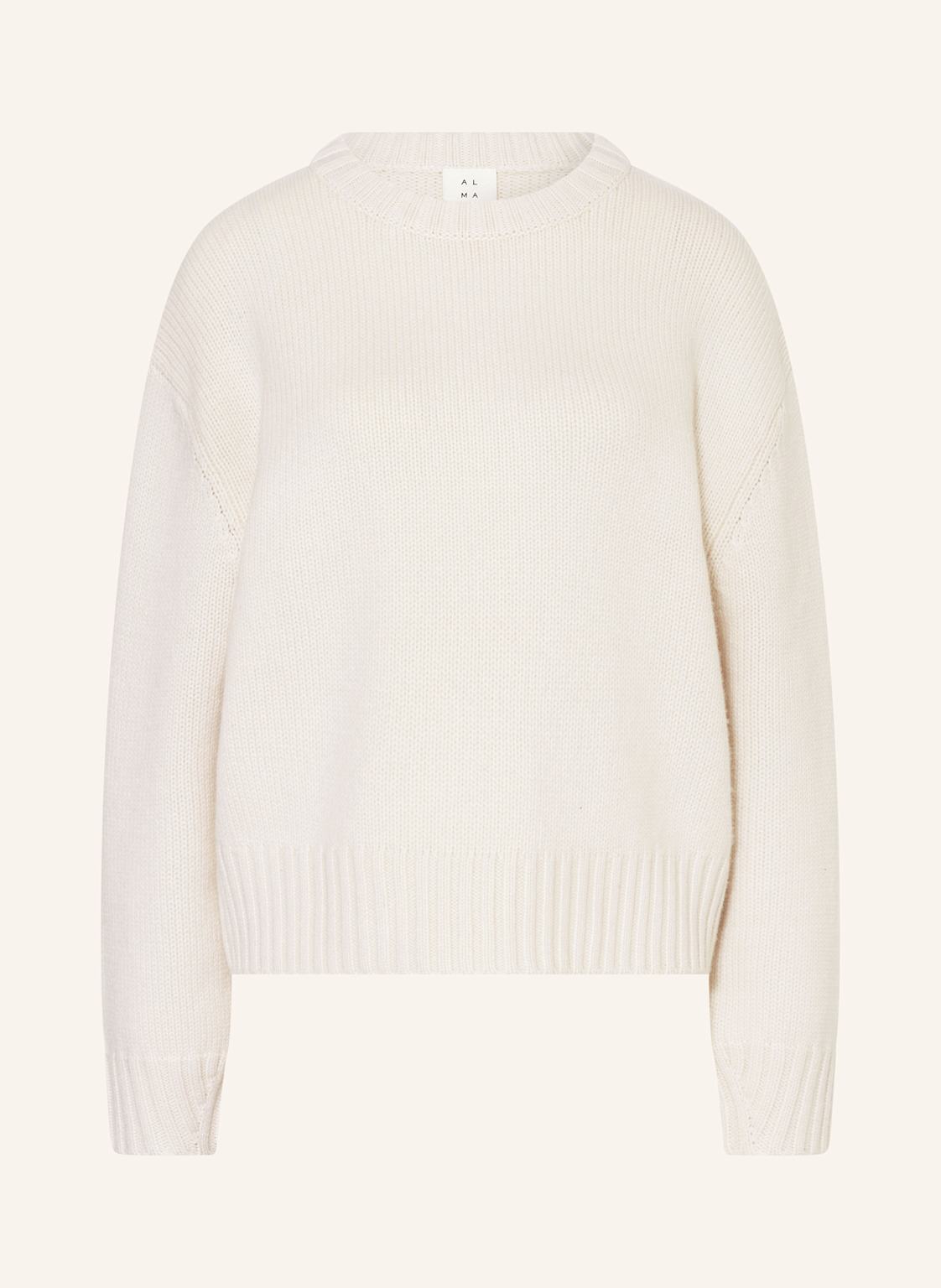 Almada Label Pullover Cru weiss von ALMADA LABEL