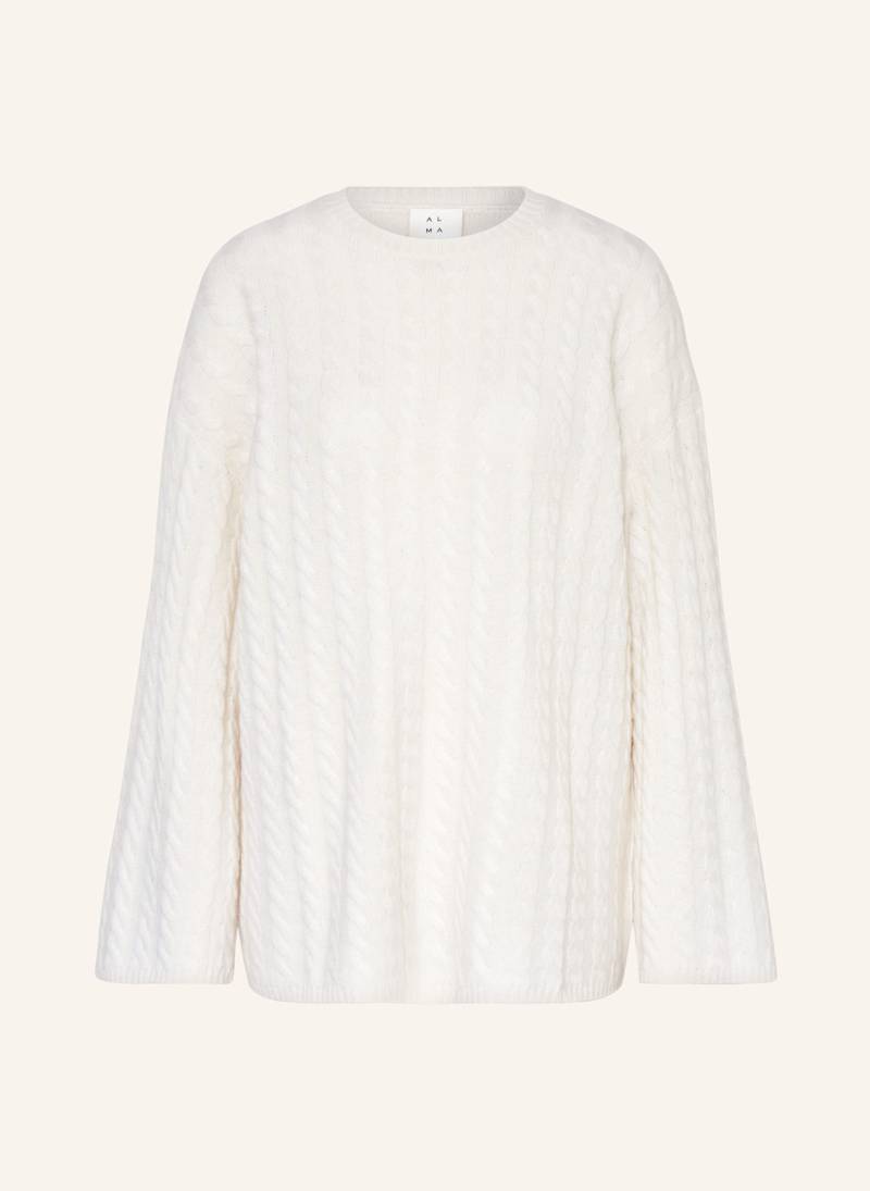 Almada Label Pullover Noa Aus Merinowolle Mit Cashmere beige von ALMADA LABEL