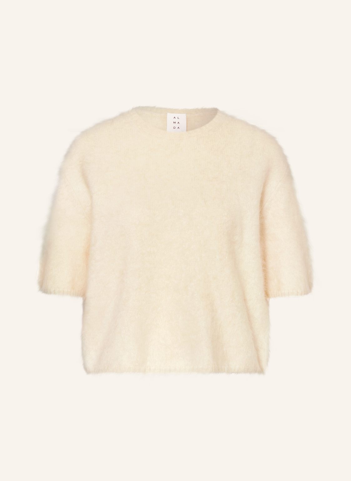 Almada Label Strickshirt Fei Aus Cashmere beige von ALMADA LABEL