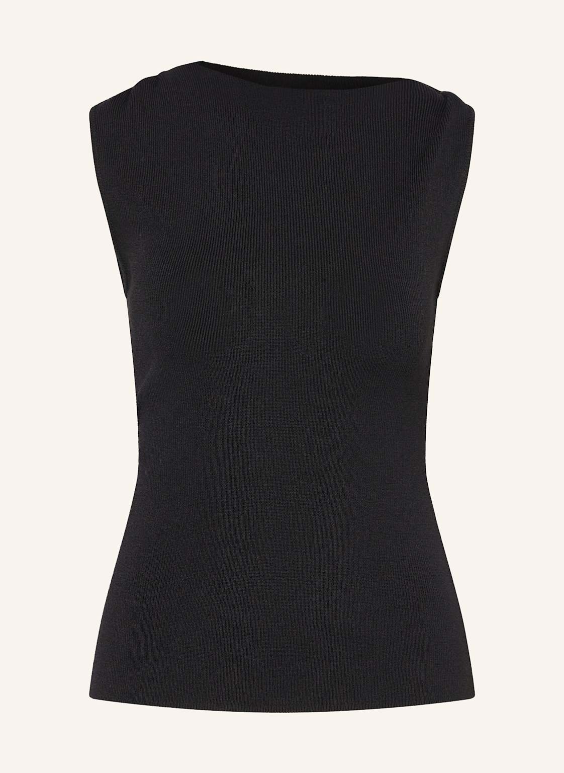 Almada Label Stricktop Ami schwarz von ALMADA LABEL