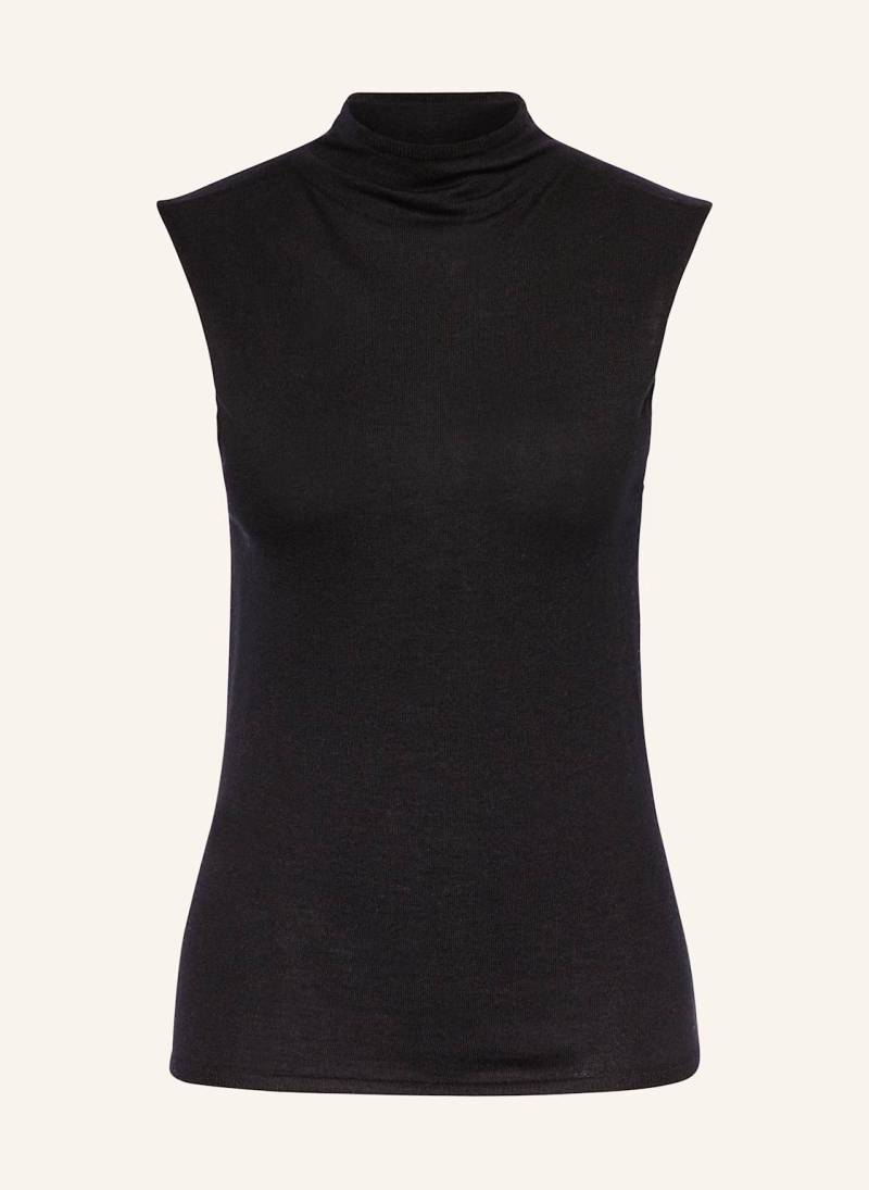 Almada Label Stricktop Elle Aus Cashmere schwarz von ALMADA LABEL