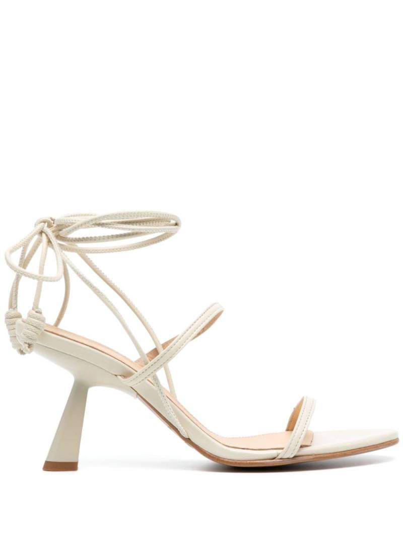 ALOHAS 65mm leather sandals - Neutrals von ALOHAS