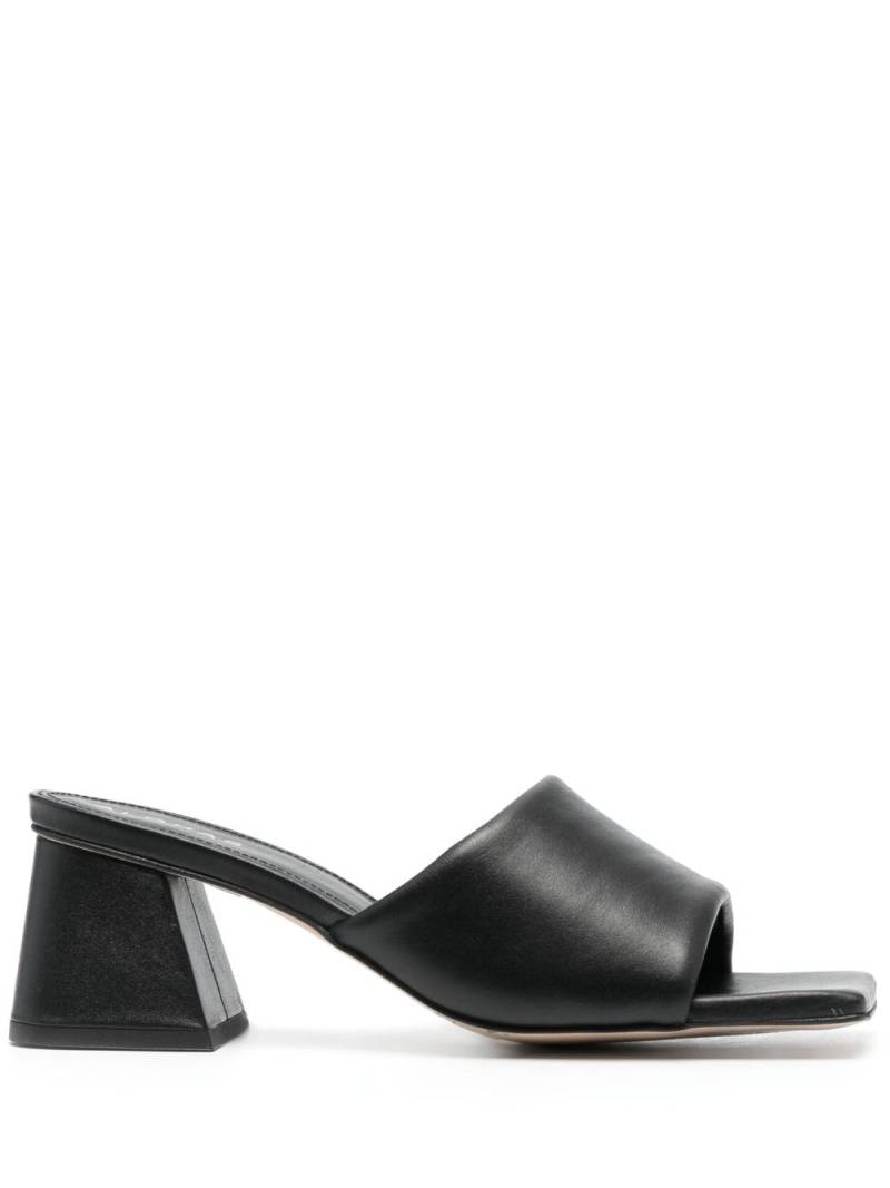 ALOHAS Brushed open-toe mules - Black von ALOHAS