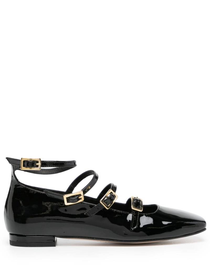 ALOHAS Luke multi-strap ballerina shoes - Black von ALOHAS