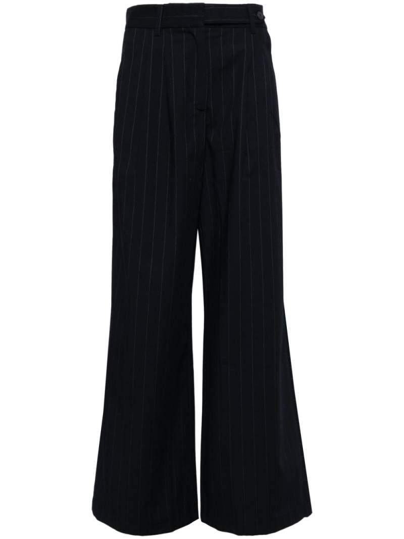 ALOHAS Megan high-waisted trousers - Blue von ALOHAS