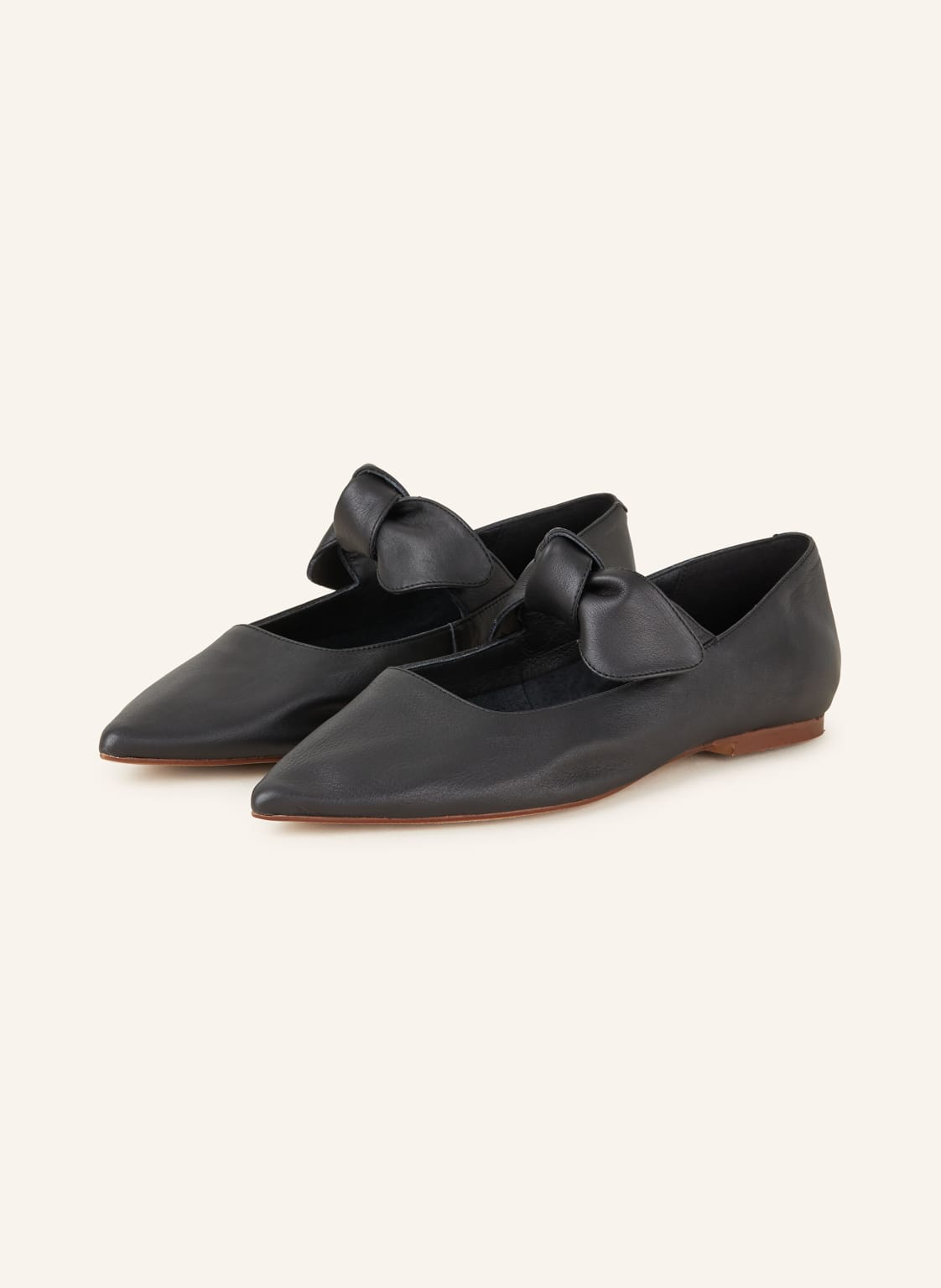 Alohas Ballerinas Fossil schwarz von ALOHAS