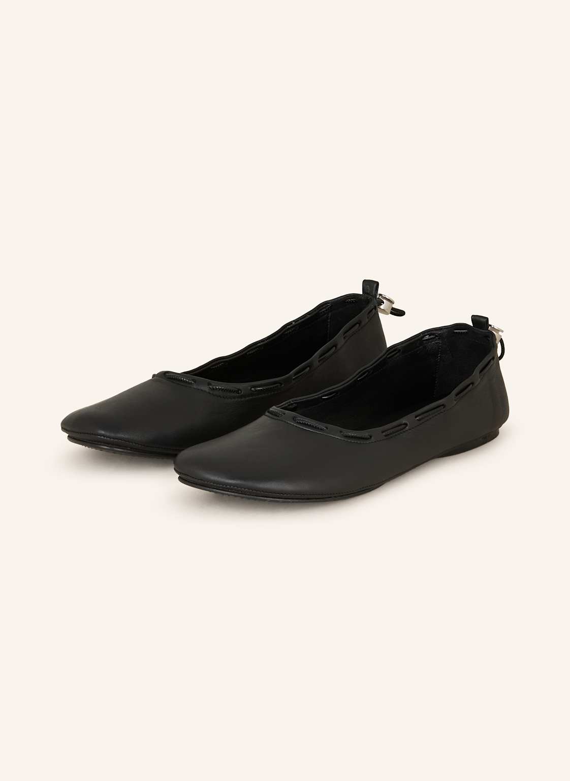 Alohas Ballerinas Gill Mesh schwarz von ALOHAS