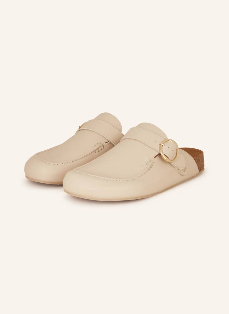 Alohas Pantoletten Jood beige von ALOHAS