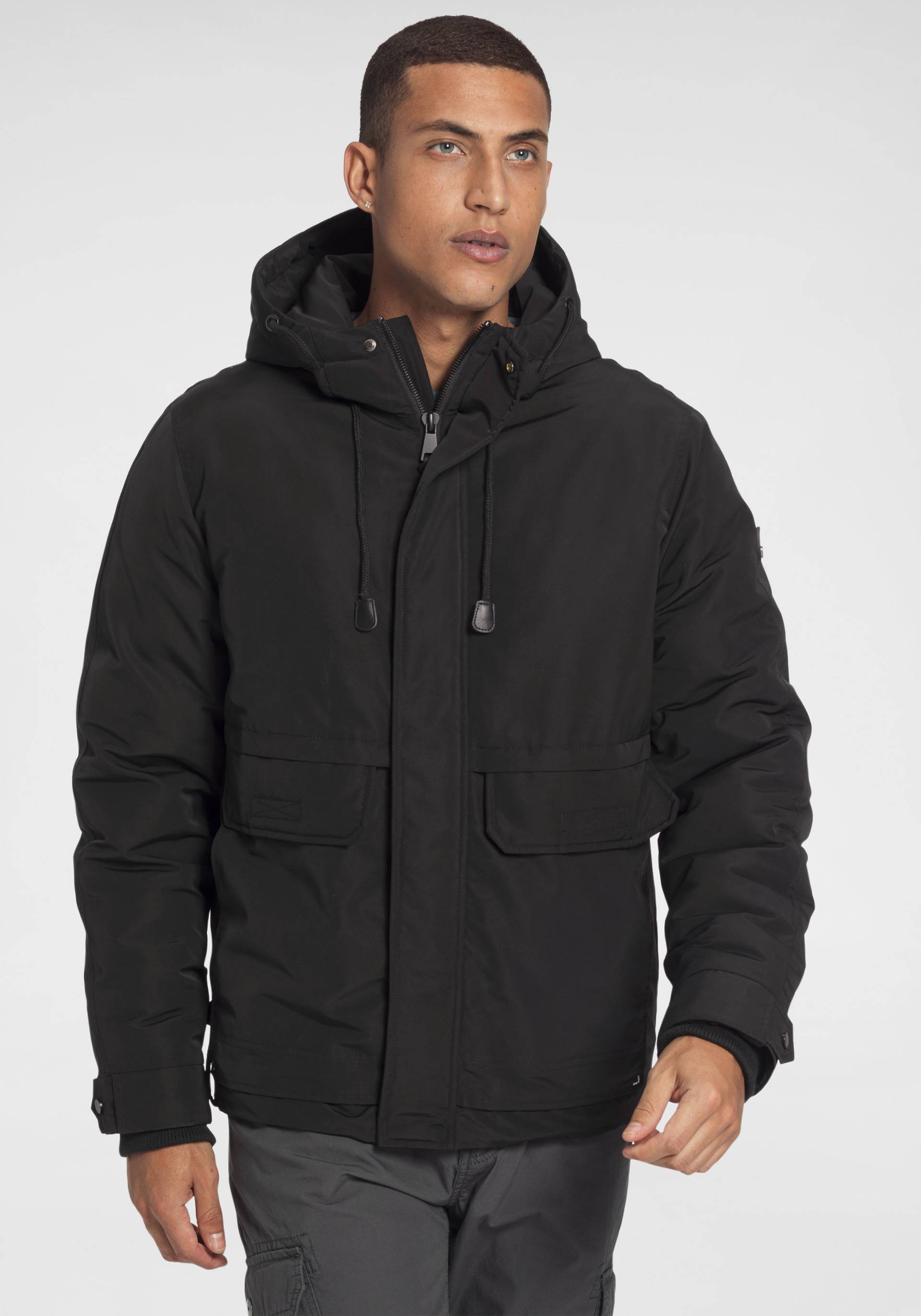 ALPENBLITZ Outdoorjacke »"Stavanger"«, mit Kapuze, mit aufwendigem Innensteppfutter