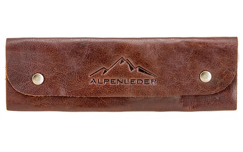 ALPENLEDER Schreibgeräteetui »Lissi Cognac« von ALPENLEDER