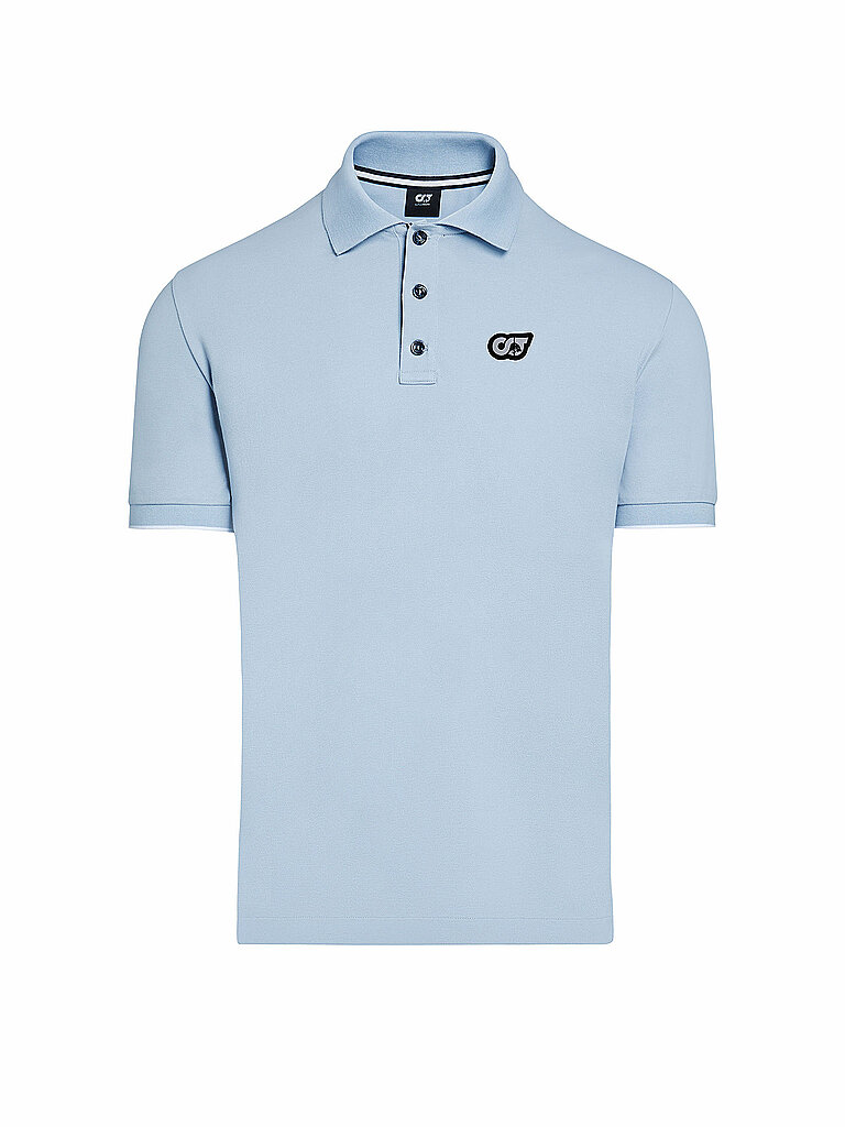 ALPHATAURI Poloshirt JUNX hellblau | L von ALPHATAURI