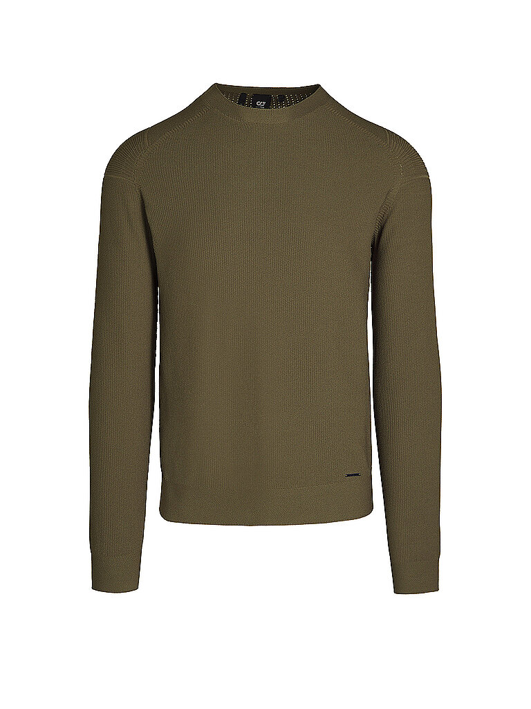 ALPHATAURI Pullover FOSOP olive | L von ALPHATAURI